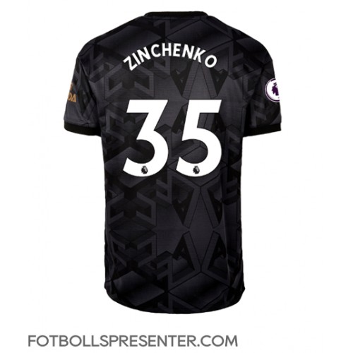 Arsenal Oleksandr Zinchenko #35 Borta Matchtröja 2022-23 Kortärmad Arsenal Oleksandr Zinchenko #35 Borta Matchtröja 2022-23 Kortärmad